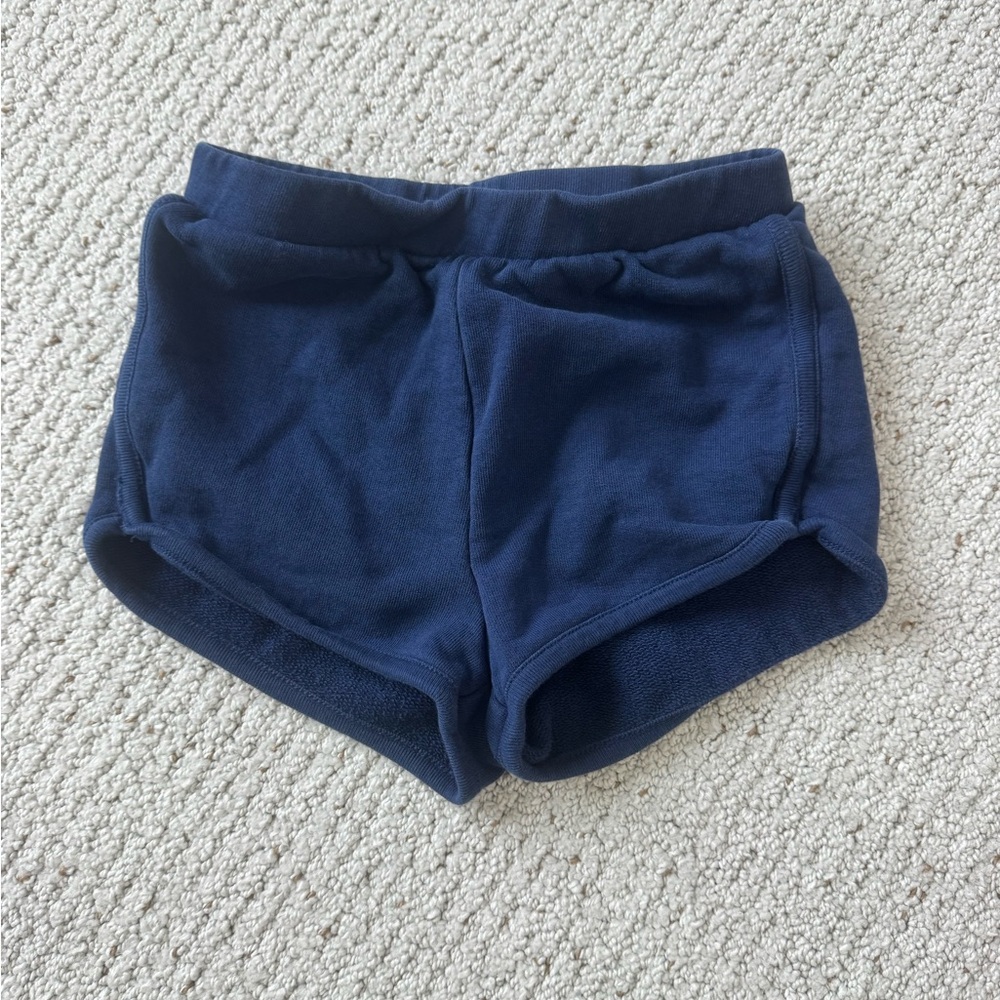 Hanna Andersson Navy Blue Elastic Waist Shorts